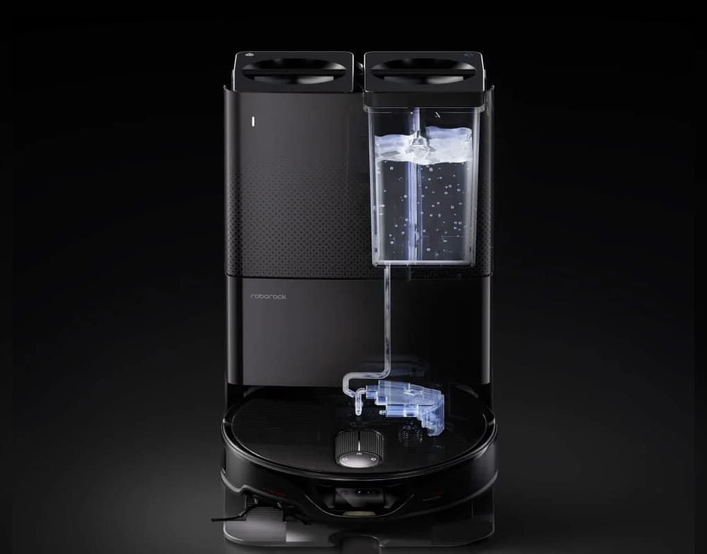 Robot hút bụi lau nhà Roborock Q Revo Slim - Đen